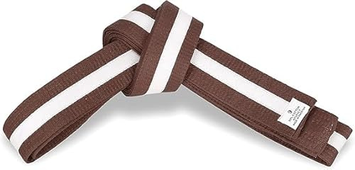 Vader Sports Karate Martial Arts Stripped Grading Belts Kids/Adults Shotokan Karate Belts Martial Arts Brown Grading Belts