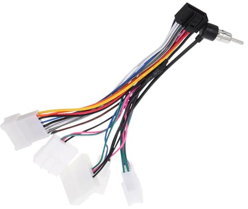 di modifica audio e video per auto accessori per auto impianto audio stereo per impianto stereo kit cruscotto radio haux cablaggio radio plastica