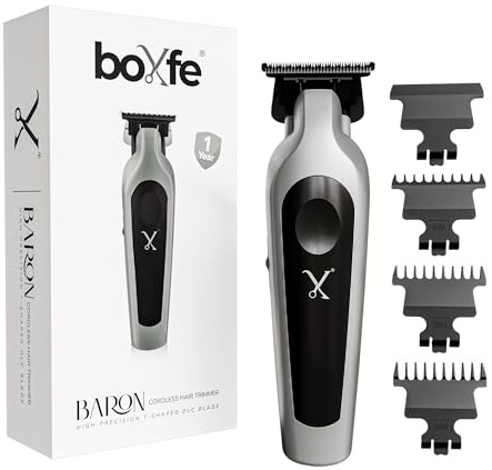 Tondeuse Cheveux Hommes, Tondeuse Barbe Homme, Tondeuse Finition Professionnel avec écran LED - Lame DLC et Céramique, Tondeuse Cheveux, Tondeuse Cheveux et Barbe Homme