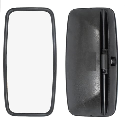 Rétroviseurs extérieurs 2x Miroir Principal D'aile Latérale Universel Pour Camion Camion Van Caravane Bus Camping-car 16 ''/8''