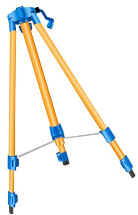 SHINEOFI Sturdy Aluminum Level Tripod with Thickened Telescopic Support Pole Anti-slip Bracket for Surveyors Engineers and Contractors Horizontal Bubble for Accurate Leveling