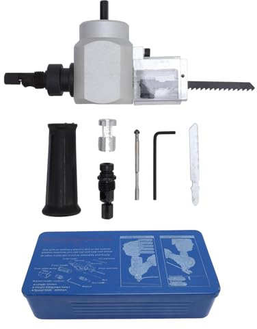 Sheet Nibbler Cutter Drill Tool Dual Purpose Wood Metal Sheet Cutter Attachment for Drilling