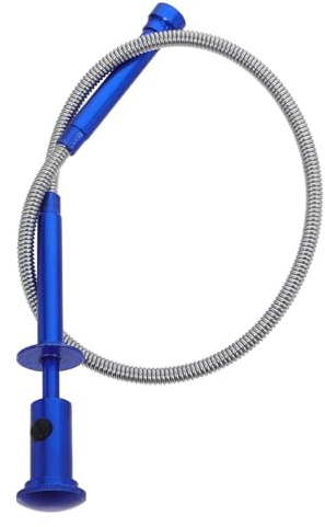Magnetischer Vier Klauen Greifer mit Flexiblem Schlauch, Blau | 1 Stück,, Fest Ausrichtbar, und Park, Legierung und Kunststoff