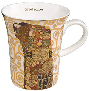Goebel Gustav Klimt Becher, Tasse Die Erfüllung 400ml Porzellan