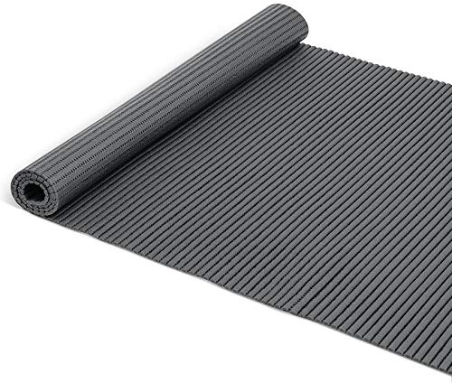Badematte Badvorleger Weichschaummatte Badläufer Antirutsch Grau 65x240cm