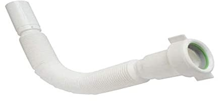 SOMATHERM FOR YOU, Flexible d'évacuation extensible D32 pour chauffe-eau, ajustable de 34 cm à 80 cm, raccordement siphon vers canalisation, souple et adaptable à toutes installations | Raccordez facilement votre chauffe-eau à l'évacuation grâce à ce flexible extensible, souple et adaptable.
