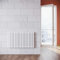 ELEGANT Design Röhren Heizkörper 600x1003mm Weiß Doppellagig Paneelheizkörper Horizontal Heizung Seitenanschluss