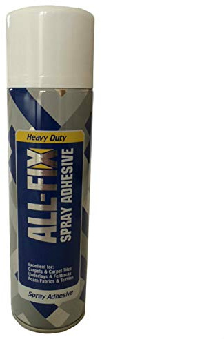 All Fix Spray Adhesive Glue Carpet Spray Heavy Duty (6 Tins)