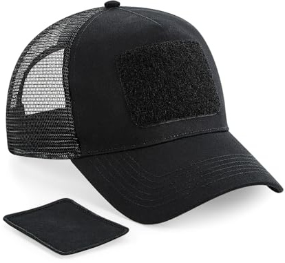 Beechfield B641 Casquette Filet Réglable à L'arrière avec Patch