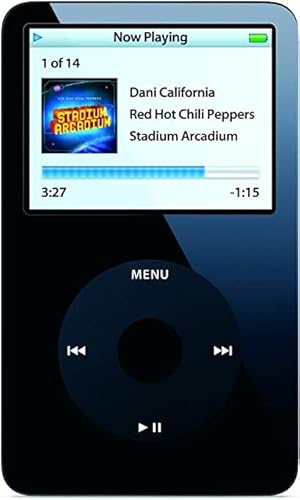 Apple iPod Classic, 5th Gen, 30GB - Noire (Reconditionné)