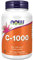 Now Foods, C-1000, Vitamin C, 1000mg, L-Ascorbic Acid, 100 Vegan Capsules, Lab-Tested, Gluten Free, Vegetarian, Soy Free, Non GMO