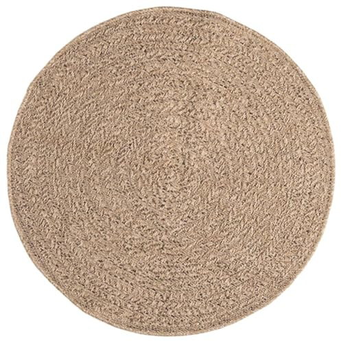 vidaXL Teppich 90 cm Jute-Optik Innen und Außen