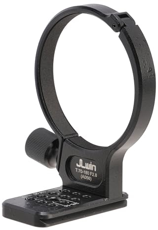 Hersmay Collier de serrage en métal de 80 mm pour objectif Tamron 70-180 f2.8 Di III VXD A056, plaque de dégagement rapide Arca Swiss intégrée