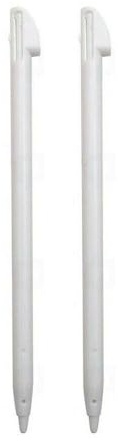 2 stylets blancs de rechange pour écran tactile Nintendo 3DS XL (ancienne version)