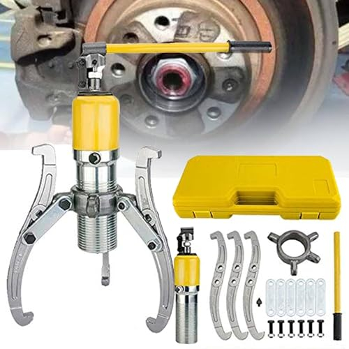 Strumento di rimozione del mozzo del cuscinetto della ruota della puleggia della puleggia della pressa idraulica manuale - Estrattore idraulico per la rimozione del separatore del mozzo del motore