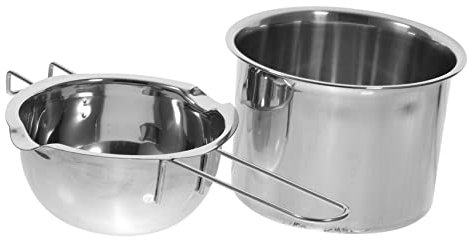 Garneck Pentola Per Il Riscaldamento Del Burro Ciotola Per Sciogliere Il Cioccolato Utensili Da Cucina in Acciaio Inossidabile