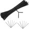 CIYODO 1000pcs Heavy Duty Coated Wire Plant Ties 12cm Gardening Tie Wraps for Organizing Cords Vine Supports and Outdoor Use Durable and Reusable Cable Organizers