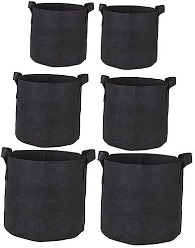 UKCOCO 1set Borse Giardinaggio Set Per Coltivazione Balcone e Traspirante e Resistente Per Ortaggi e