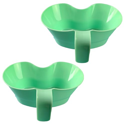Tazza per risciacquo dentale da 900 ml, per pazienti costretti a letto, a prova di fuoriuscite, ampia apertura della bocca, cura orale per anziani