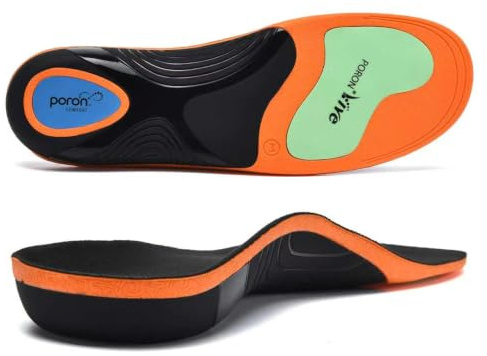 GemChve Plantillas Fascitis Plantar,Arco Pie Aplicable para Pies Planos,Dolor en Los Pies Aplicable a Zapatillas Deportivas y Calzado de Seguridad 36-47 EU