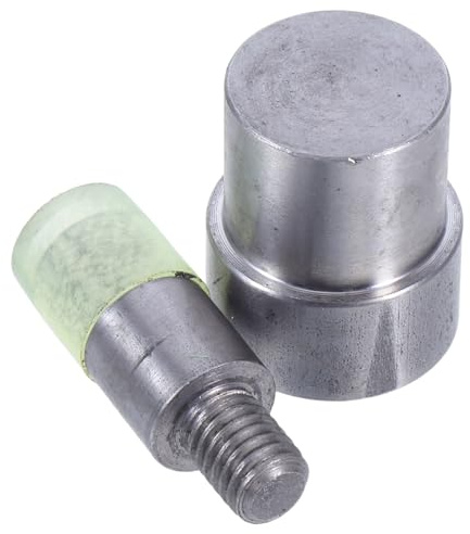 Ipetboom 2 Pezzi Strumento Manuale per Rivetti Doppi Doppia Testa Pressa Mano per Fissaggio Rapido e Affidabile Mold per Installazione Veloce di Bottoni Adatto per Abbigliamento Valigie e