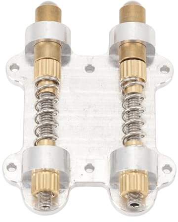 aqxreight Dispositivo Estabilizador de Puente de Trémolo Doble para Guitarra Eléctrica con Construcción de Metal y Estabilidad de Tono Mejorada para Varios Sistemas de Trémolo