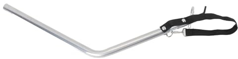 Hamwesh Acoplador de Enganche para Remolque de Bicicleta, Construcción de Acero de 740 Mm, Fácil Montaje, Adaptador de Enganche para Conector de Remolque de Bicicleta con Compatibilidad Versátil