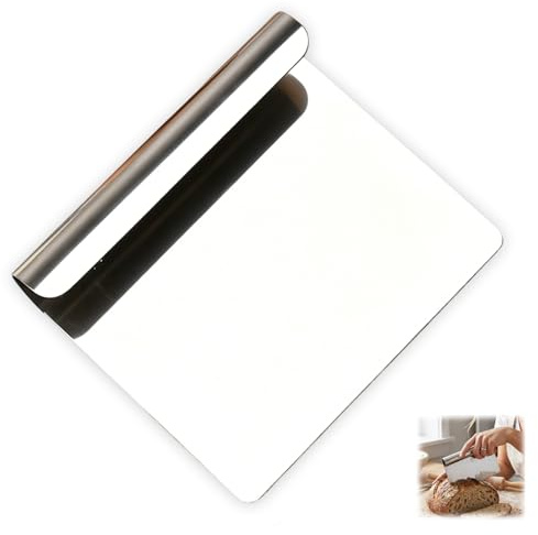 Espátula Multiuso de Acero Inoxidable para Cocina – Herramienta Versátil para Cocinar, Servir y Manejar Alimentos, Ideal para Verduras y Masa, Diseño Profesional Recomendado por Chefs