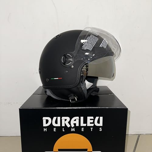 DURALEU NUDO VISIERA NERO OPACO