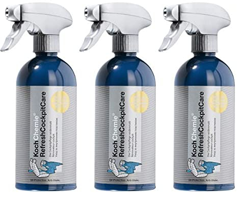 Koch Chemie 3X Refresh Cockpit Care Cockpitpflege Tiefenpfleger seidenmatt 500ml
