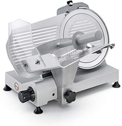 SIRMAN | Affettatrice inclinata per uso domestico Modello SMART lama in acciaio diametro Ø 220 mm inclinata 25° (Grigia)