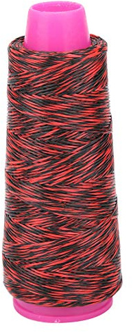 Archery 110m Bowstring Material Dacron Bowstring Rope Making Thread(black red)