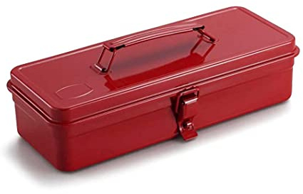 TOYO T-320R Color Trunk Tool Box, T-Shaped Series, Red