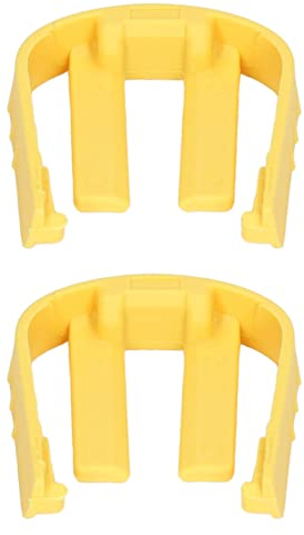 Hoopoocolor 2Pcs C Clip Connettori Rapidi, Idropulitrice Trigger Sostituzione C Clip per Karcher K2 K3 K7 Car Home Idropulitrice Trigger(Giallo)