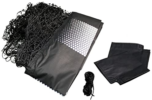 Sandora 22121 Fußballtor Ersatznetz schwarz/weiß kompatibel für viele Tore mit dem passenden Maß 180x120x60cm