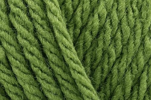 Sirdar Hayfield Bonus Chunky Crochet Yarn, 100% Acrylic Soft Knitting Wool for Sweaters, Cardigans, Jumpers, Ponchos and Capes - 100g Balls - Fern Green (603) - Pack of 3