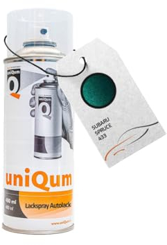 uniQum Autolack Spraydose für SUBARU SPRUCE 433 Autolack Reparatur 400 ml