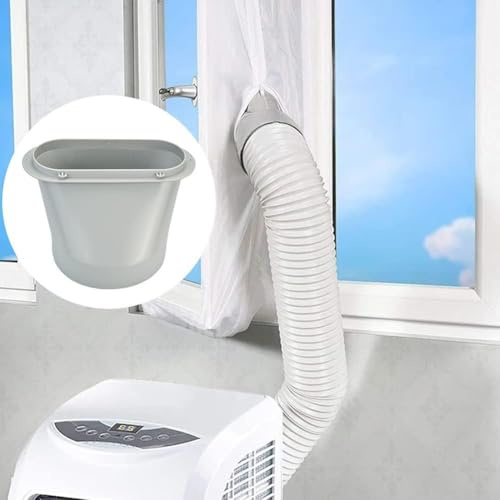 Lüftungsschlauch-Schnittstelle für Fensteradapter, Lüftungsschlauch-Adapter, Abluftkanal-Schnittstelle, Durchmesser von 150 mm, für tragbare Klimaanlagen und Abluftschläuche