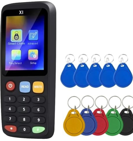 Sxmrmnx X7 RFID Smart Chip NFC Decodificador Duplicador Lector Escritor + 5XCUID/UID Tag Copier 125KHz 13.56MHz Tarjeta Clone
