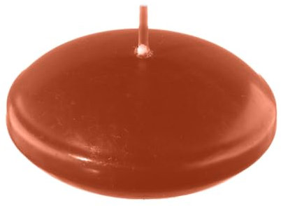 Schwimmkerzen Kupfer 32 x Ø 80 mm, 8 Stück