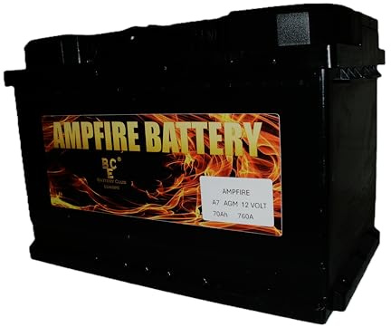 AGM Starterbatterie 12V 70Ah 700A Start/Stop 278x175x190mm