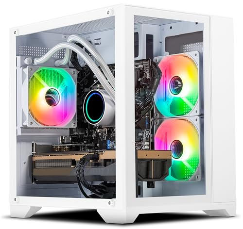 SCAN Aurum Liquid Cooled Gaming PC | RTX 5070 Ti 16GB | Ryzen 7 8700F 8-Core | 32GB DDR5 RAM | 1TB M.2 SSD | Dynamic RGB Lighting | WiFi | Streaming Ready | Windows 11