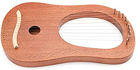 Lyra Harfe 10 Saiten Tragbar Stabile Klangqualität Für Musikliebhaber Anfänger Kinder Erwachsene Lyra Instrument