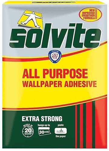 Solvite All Purpose Wallpaper Adhesive 20 Roll Plus 50%