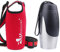 VIVAGLORY 750 ml Edelstahl Trinkflasche für Hunde & Neopren Flaschenträger Kombination, Hundetrinkflasche und Wasserflaschenhalter, Ideal für Wandern, Reisen mit Haustieren