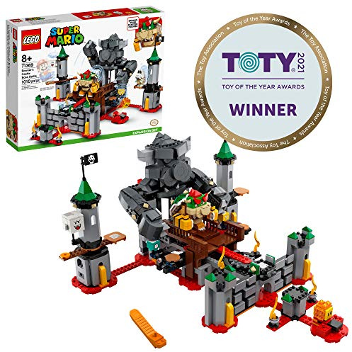 LEGO 71369 Super Mario Bowser’s Castle Boss Battle Expansion Set Buildable Game