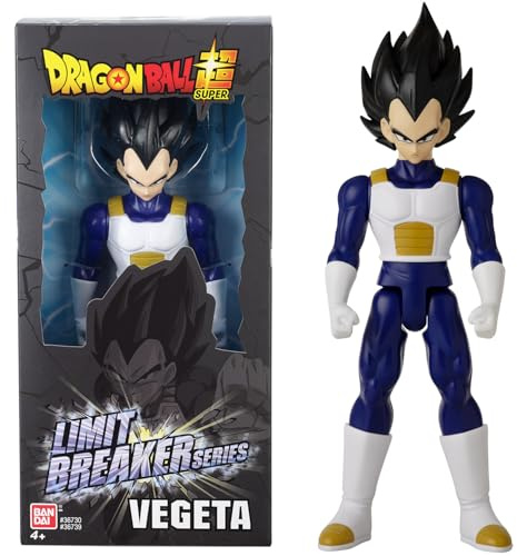 BANDAI - Dragon Ball Vegeta - Limit Breaker Series - 36739 - Figura de acción articulada de 30 cm para niños y coleccionistas, diseño Robusto y Fiel al Anime