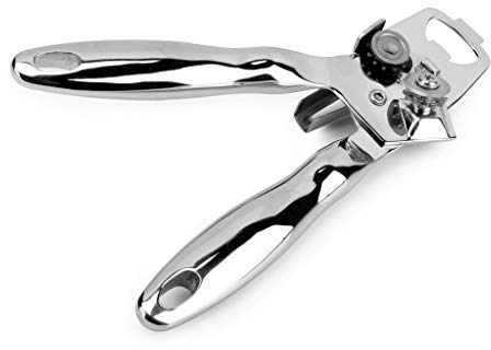 Liudan Apriscatole Acciaio Inossidabile Apriscatole, Utensili da Cucina Multifunzione apriscatole Maneggiare accordi con Design ergonomico Apriscatole Professionale