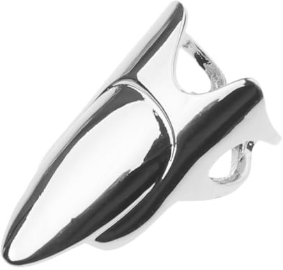 Xinsheinelry Anillos de uñas Anillos para la punta del dedo Armadura de uñas Joyería para mujeres y niñas de aleación Regalo de joyería para mujeres Niñas Punta del dedo Oro