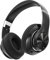 9S Auriculares Inalambricos Bluetooth Plegables, 60 Horas de Reproducción Cascos Inalambricos Bluetooth Diadema Estéreo HiFi con Micrófono, 6EQ Modos, Soporte Micro TF/FM, para PC/TV/Fones (Negro)
